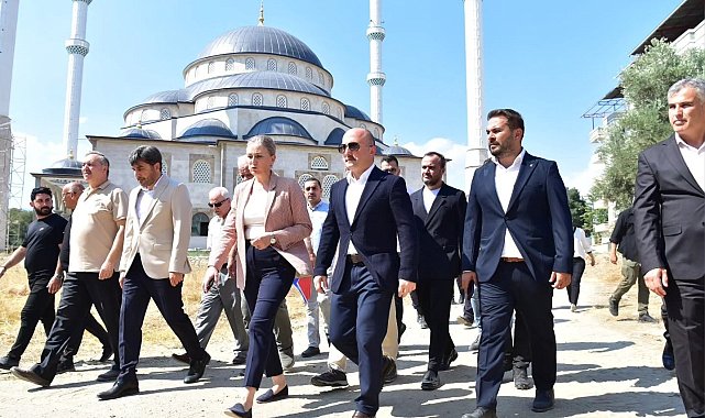 Vali Varol, Nazilli Külliye Camisi inşaatını inceledi