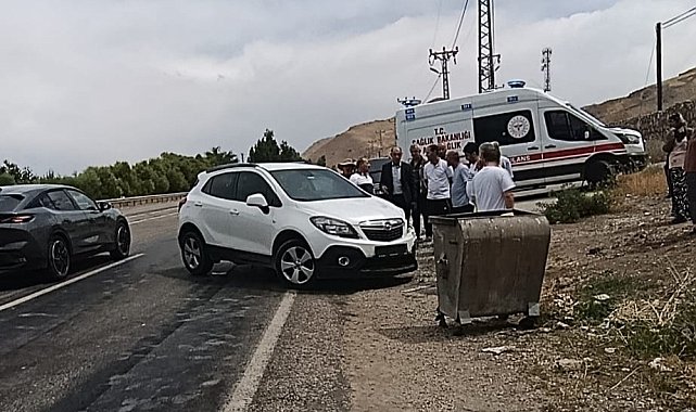 Van'da trafik kazası: 1 yaralı