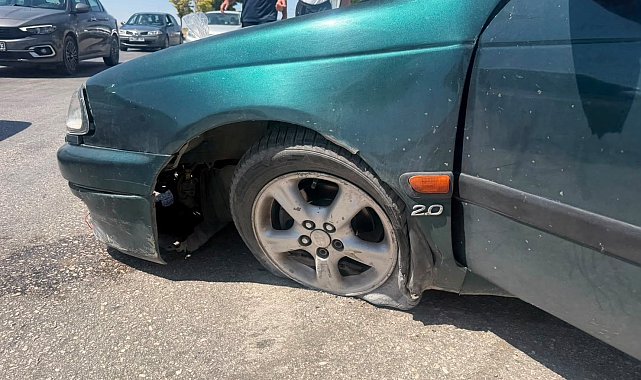Van'da trafik kazası:2 yaralı