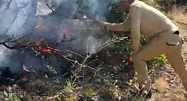 Yangını söndürdüler, iş kıyafetleriyle düğünde halay çektiler
