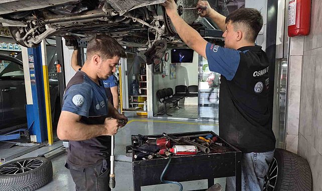 Yaşıtları yaz tatiline giderken onlar sanayide çıraklık yapıp meslek öğreniyorlar