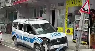 Yaşlı kadını darp edip polise kaza yaptırdı