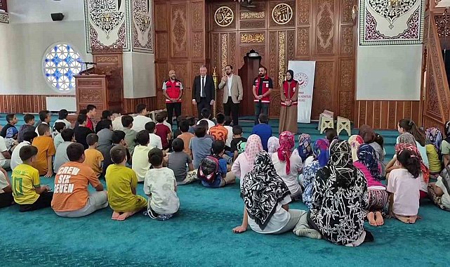 Yaz Kur'an Kursları'nda bağımlılığın zararları anlatıldı