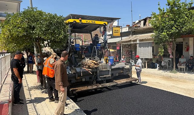 Yenipazar'da 2. etap asfalt çalışmaları başladı