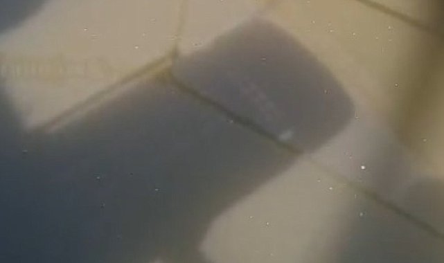 Yeşilköy'de balıkçı barınağından denize atık su deşarjının görüntüleri ortaya çıktı