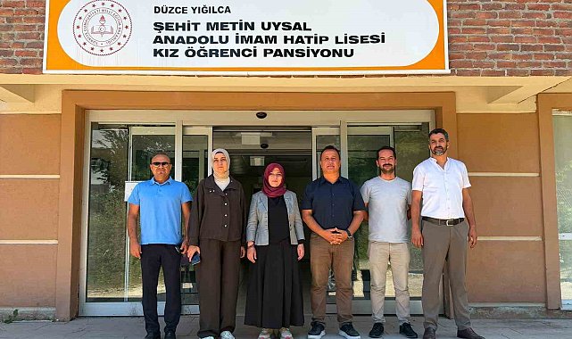 Yığılca'da öğrenci pansiyonu incelendi