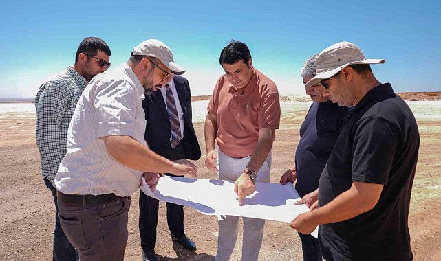 Yılmaz Adrena park'ta çalışmaları inceledi