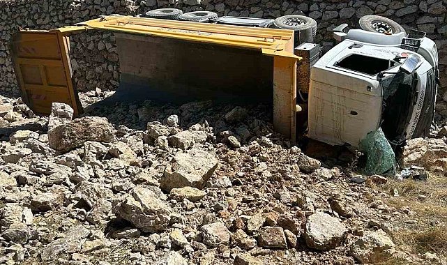 Yol yapımı çalışmasında trafik kazası: 1 ölü