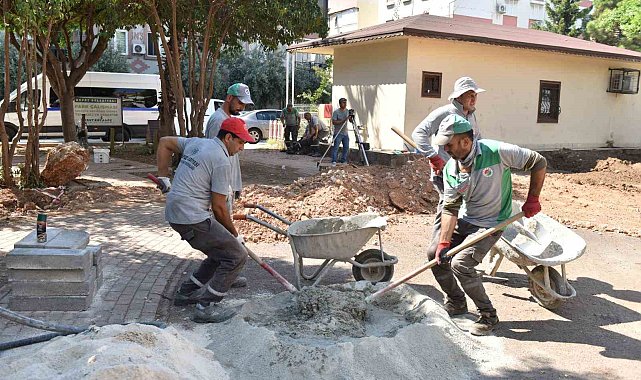 Yükseliş'in parkı daha güvenli ve konforlu hale geliyor