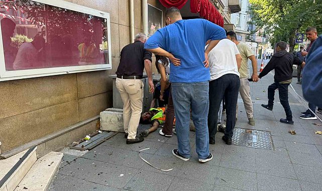 12 metre yükseklikteki çatıdan düşen işçi ağır yaralandı