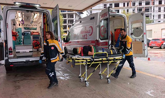 12 yaşındaki çocuk merdiven boşluğuna düştü