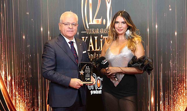 12'nci Uluslararası Altın Kalite Ödülleri sahiplerini buldu