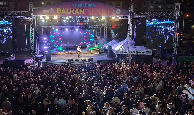 14. Nilüfer Balkan Panayırı'nda renkli kapanış