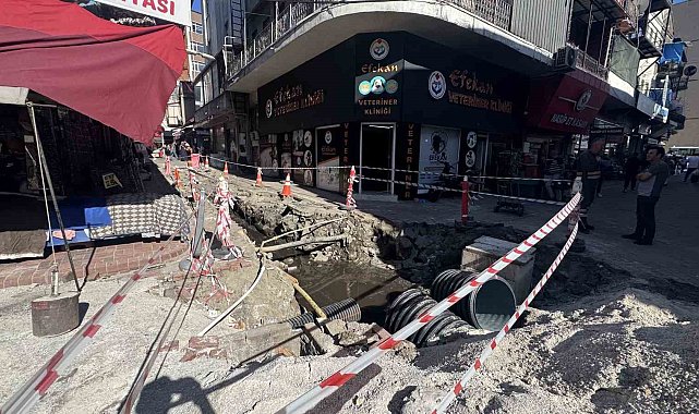 15 gün önce açılan çukur esnafı çileden çıkarttı