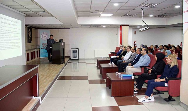 28 Eylül Dünya Kuduz Günü kapsamında eğitim düzenlendi