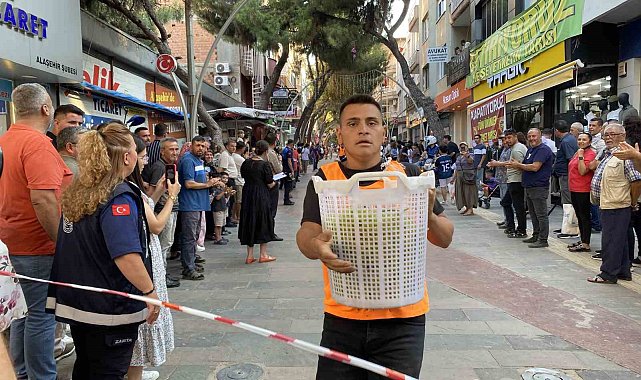 30 kiloluk kelterlerle kıyasıya yarıştılar