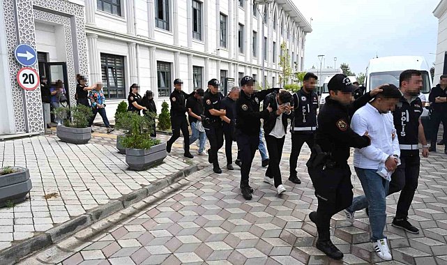 'Sokaklar Güvende' operasyonunda hedeflenen 14 şüpheli yakalandı: 7 tutuklama