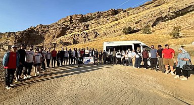 60 doğasever İncekaya Krateri'nde buluştu: Doğa, tarih ve spor bir arada