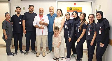 830 gram doğan prematüre bebek, 144 günlük yaşam mücadelesinin ardından sağlığına kavuştu