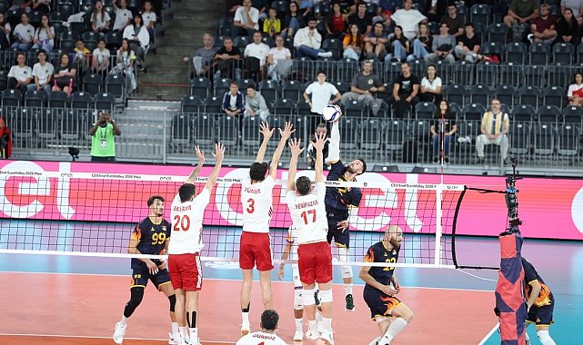 A Milli Erkek Voleybol Takımı, Romanya'ya mağlup oldu