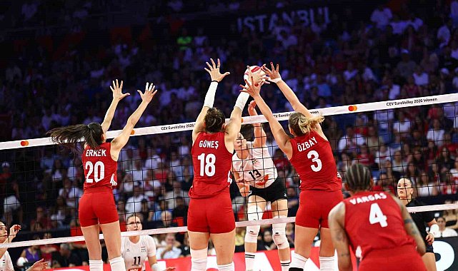 A Milli Kadın Voleybol Takımı, çeyrek finalde Almanya ile karşılaşacak