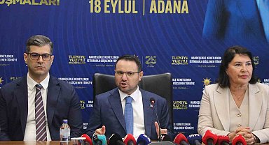 Adalet Bakanı Gürlek Adana'da konuştu: "Terörsüz Türkiye sürecinde güzel bir aşamaya geldik"