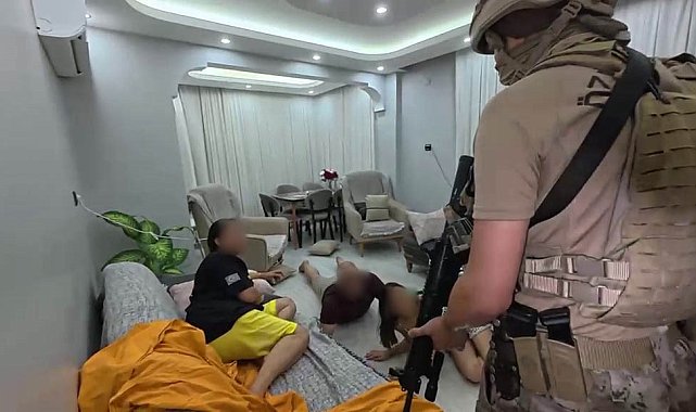 Adana merkezli 11 ilde "Şimşekler Suç Örgütü" operasyonu: 64 gözaltı