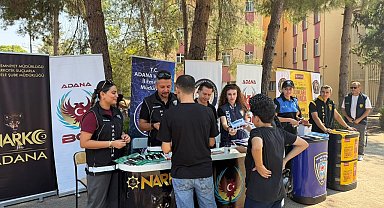 Adana'da üniversite öğrencilerine 'Yeni Evim Güvenli Yurdum' bilgilendirmesi