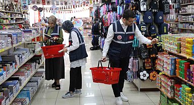 Adana'da yeni eğitim-öğretim sezonu öncesi kırtasiye denetimi