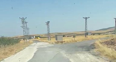 Adıyaman'da köy yolu tepkisi