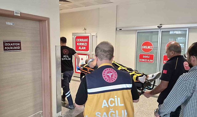 Adıyaman'da otomobil ile motosiklet çarpıştı: 1 yaralı