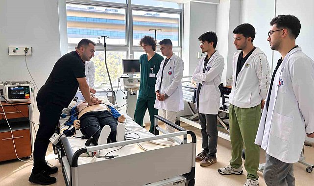 ADÜ'de Simülasyon Temelli Acil Müdahale Eğitimi gerçekleştirildi