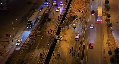 Afyonkarahisar'da tır ile otomobiller çarpıştı: 1 ölü, 7 yaralı