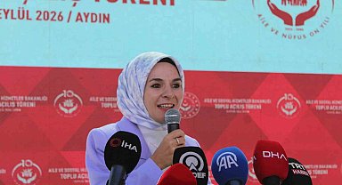 Aile ve Sosyal Hizmetler Bakanı Göktaş Aydın'da 4 merkezin açılışını yaptı