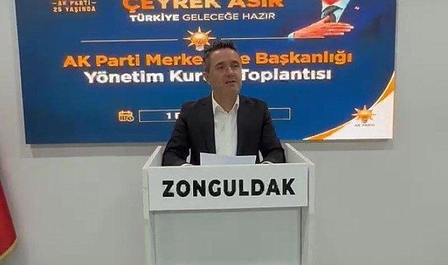 AK Parti Zonguldak Merkez İlçe Başkanı Sezer Köroğlu görevinden istifa etti