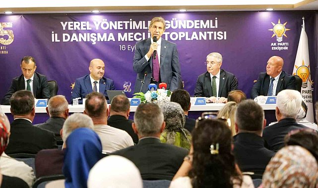 AK Parti'de Yerel Yönetimler Gündemli İl Danışma Meclisi Toplantısı
