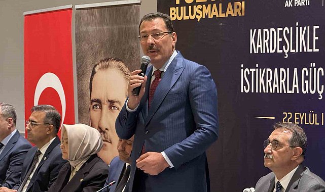AK Parti'den Eskişehir'de "Türkiye Yüzyılı Buluşmaları" çıkarması