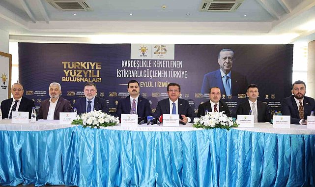 AK Parti'nin 'Türkiye Yüzyılı Buluşmaları' İzmir'de başladı