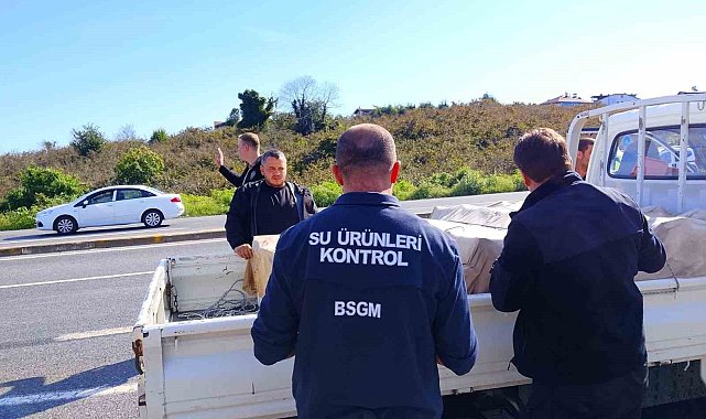 Akçakoca'da balık nakil araçlarına sıkı denetim