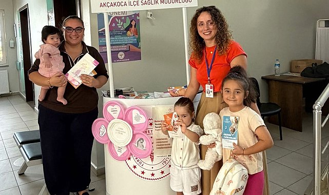 Akçakoca'da "Sağlıklı Anne Sağlıklı Nesil" için farkındalık çalışması