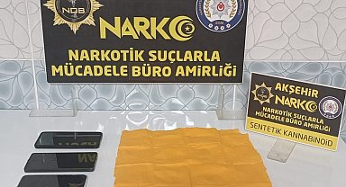 Akşehir'de uyuşturucu operasyonu: 1 tutuklama