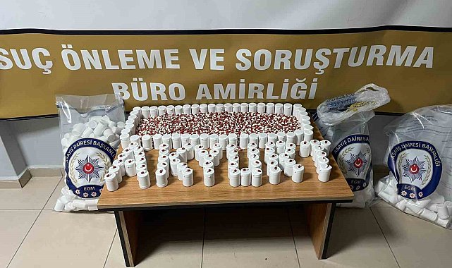 Akyurt'ta uyuşturucu operasyonu: 24 bin 330 hap ele geçirildi