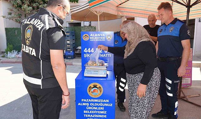 Alanya'da 'güven terazisi' uygulaması başlatıldı