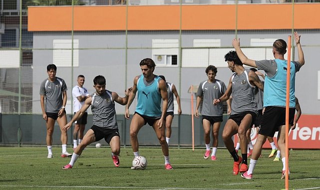 Alanyaspor'da, Çorum FK maçı hazırlıkları sürüyor