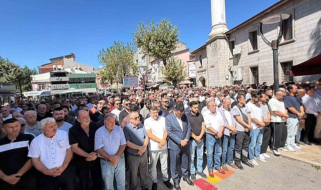 Alaplı'nın yardım gönüllüsü Tuncay Çil son yolculuğuna uğurlandı