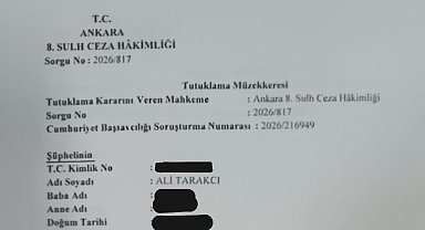 Ali Tarakcı "yanıltıcı bilgiyi alenen yayma" suçundan tutuklandı