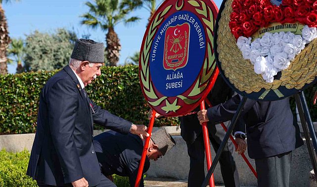 Aliağa'da "19 Eylül Gaziler Günü" kutlandı