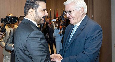 Almanya Cumhurbaşkanı Steinmeier, Irak Başbakanı Zeydi'yi kabul etti
