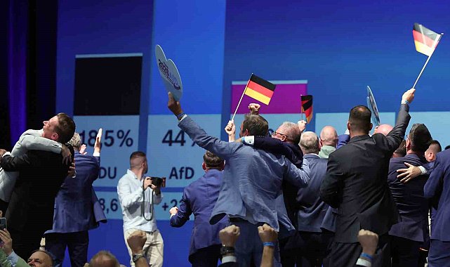 Almanya'da resmi olmayan ilk sonuçlara göre Saksonya-Anhalt eyaletindeki meclisi seçimini aşırı sağcı AfD kazandı