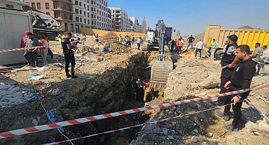 Altyapı çalışmaları esnasında göçük altında kalan 2 işçi yaralandı
